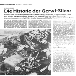 Gerwi- und Nordtrak-Stier Geniale Allrad-Schlepper aus Hamburg