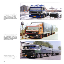DAF F 3300 en F 3600 truck en trekkers - Krachtpaarden 