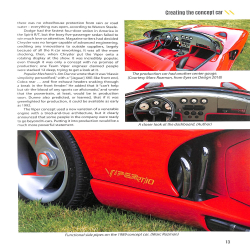 Dodge Viper: The full story of the worlds first V-10 sportscar