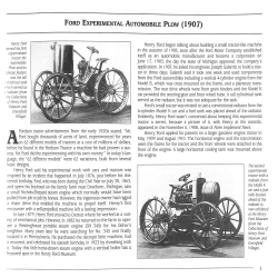 A guide to Ford, Fordson and new Holland Tractors, 1907 - 1999