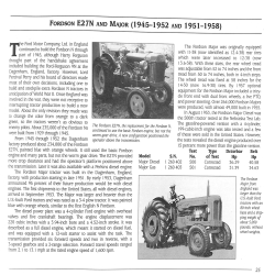 A guide to Ford, Fordson and new Holland Tractors, 1907 - 1999