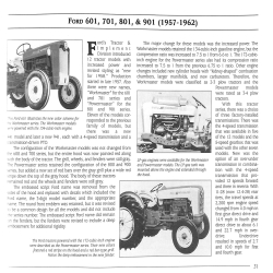 A guide to Ford, Fordson and new Holland Tractors, 1907 - 1999