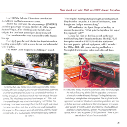 Chevrolet Impala 1958-1970 - The American Dream