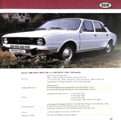 So fuhren wir in der DDR -Trabi, Barkas und Co