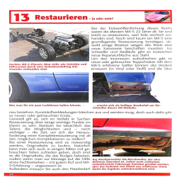 Praxisratgeber Klassikerkauf Mazda MX-5