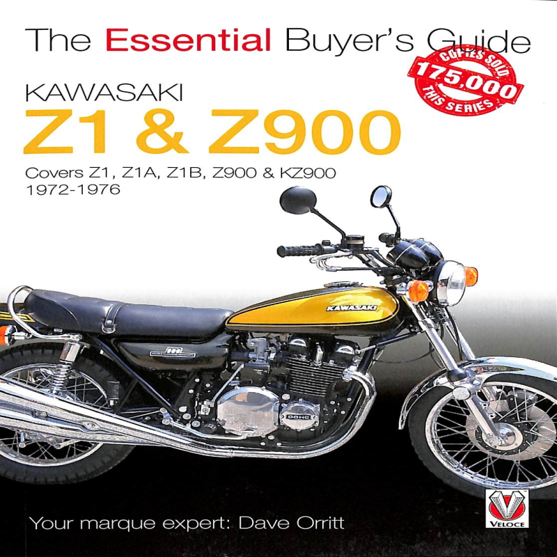 Kawasaki Z1 & Z900 Covers Z1, Z1A, Z1B, Z900 & KZ900, 1972-1976