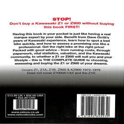 Kawasaki Z1 & Z900 Covers Z1, Z1A, Z1B, Z900 & KZ900, 1972-1976