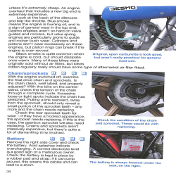 Ducati Bevel Twins 750 GT, Sport & SS, 860 GT, GTE, GTS, 900 SS, GTS, SD SSD MHR, S2 Mille, 1971 to 1986