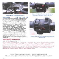 Ducati Bevel Twins 750 GT, Sport & SS, 860 GT, GTE, GTS, 900 SS, GTS, SD SSD MHR, S2 Mille, 1971 to 1986