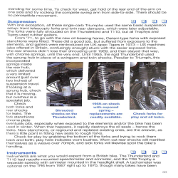 Triumph Thunderbird, Trophy & Tiger 650cc & 750cc models: 1950-1983