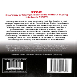 Triumph Bonneville 1959 to 1988