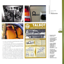 La Rancho (matra simca) de monPère