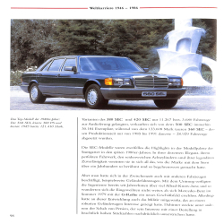 Mercedes Benz Typen und Geschichte