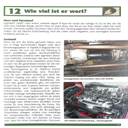  Jaguar E-Type V12 5,3 Litre -  Alle Modelle von 1971-1975