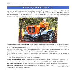 FERRUCCIO LAMBORGHINI I TRATTORI