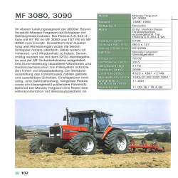 Massey Ferguson - Traktoren 1953-1989