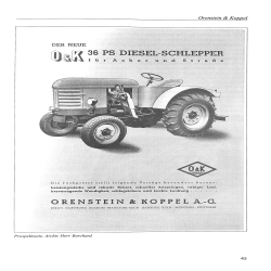 Schlepper und landwirtschaftliche Maschinen aus dem Ruhrgebiet