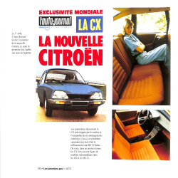 La Citroën CX de mon Père