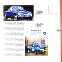 La Matra 530 de mon Père