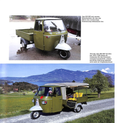 Piaggio Ape - Die fleißige Schwester der Vespa