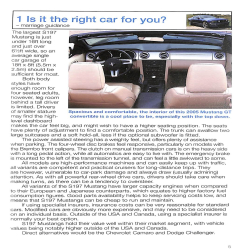 Ford Mustang Fifth generation / S197 2005-2014