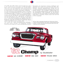 Pickup - Multitalente im Einsatz