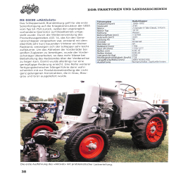Landmaschinen und Traktoren der DDR - 1945-1990