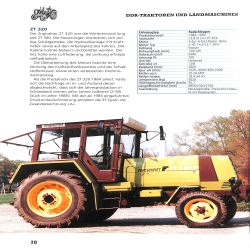 Landmaschinen und Traktoren der DDR - 1945-1990