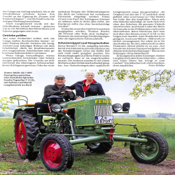 Fendt Traktor Classic Spezial