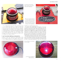 Fabrieksoriginele Land Rover Series I 86-, 88-, 107- en 109-inch modellen