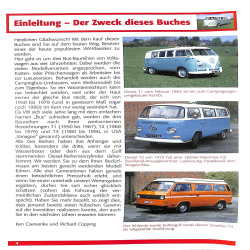 VW Bus Alle Modelle von 1950 bis 1990 - Baureihe T1 bis T3