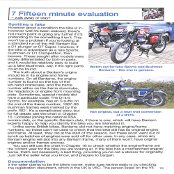 BSA Bantam All models 1948 to 1971