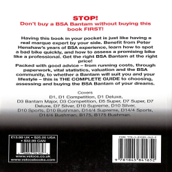 BSA Bantam All models 1948 to 1971