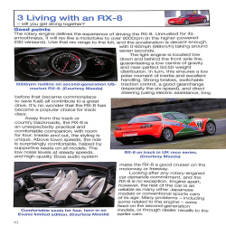 Mazda RX-8  All models 2003 to 2012