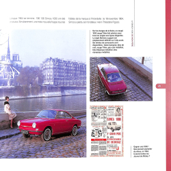 LA SIMCA 1000 DE MON PÈRE