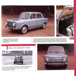 LA SIMCA 1000 DE MON PÈRE