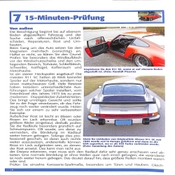 Porsche 911 SC Alle Modelle von 1978-1983