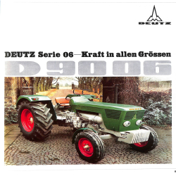 Deutz - Prospekte der 06er Baureihe