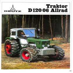 Deutz - Prospekte der 06er Baureihe