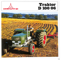 Deutz - Prospekte der 06er Baureihe