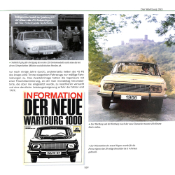 Wartburg  Vom 311 zum 353   1956-1991
