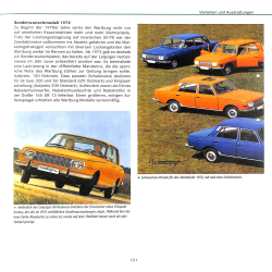 Wartburg  Vom 311 zum 353   1956-1991