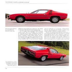Alfa Romeo Coupés & Spiders In Detail