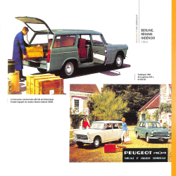 LA PEUGEOT 404 DE MON PERE