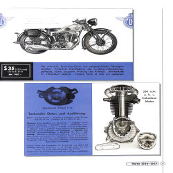 Horex Prospekte 1921-60