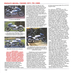 Ducati Bevel Twins 1971 to 1986