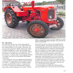 Verdiente Aktivisten Traktoren und Ackerschlepper der DDR