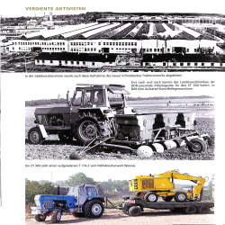 Verdiente Aktivisten Traktoren und Ackerschlepper der DDR