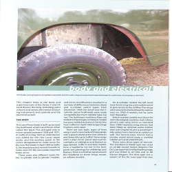 Land Rover Series II and IIA Specification Guide