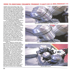 How to Restore Triumph Trident T150/T160 & BSA Rocket III